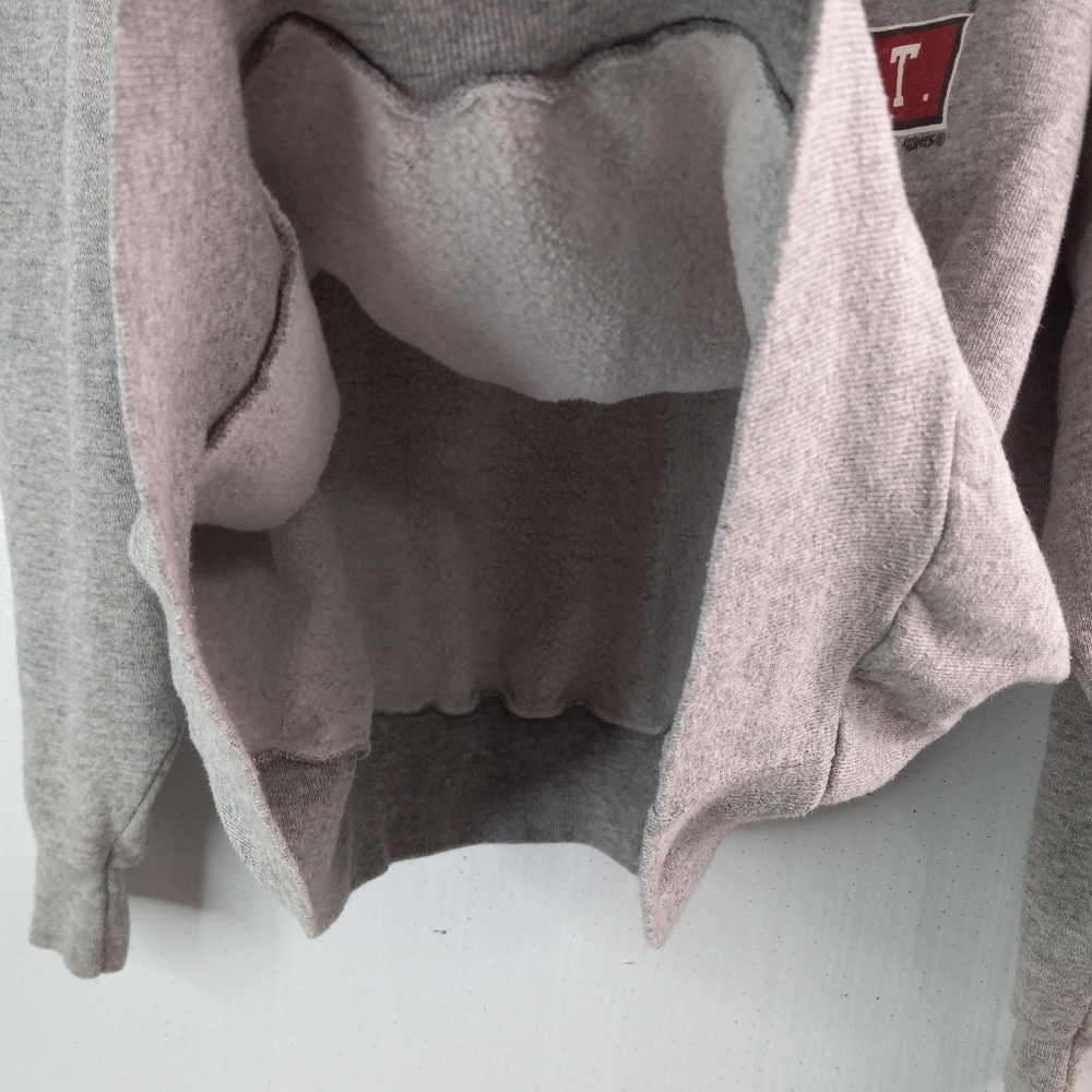 Ohio State Athletic Dept XL Mens Pullover Crew Neck Sweatshirt Red N Gray - Picture 4 of 6